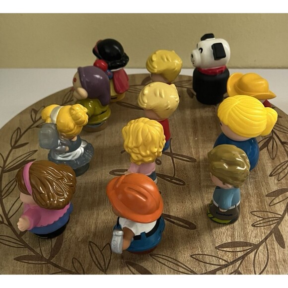 Fisher Price Little People Figures Assorted Lot of 12 Princesses Chunky - Picture 3 of 10